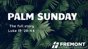 From The Manger to The Cross – Palm Sunday: The Full Story – Luke 19: 28-44 – March 29th, 2026